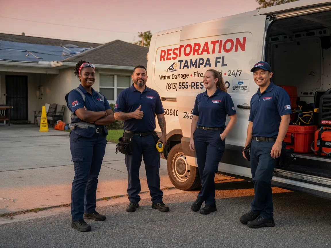 Water Damage Restoration company in Benicia, CA